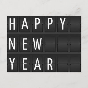 Postal Festiva Feliz Año Nuevo