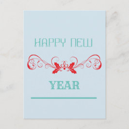 Postal Festiva Feliz Año Nuevo