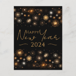 Postal Festiva Feliz Año Nuevo