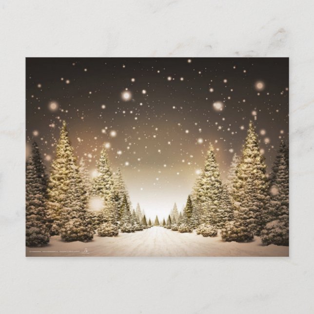 Postal Festiva Feliz Año Nuevo (Anverso)