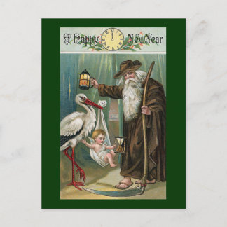 Postal Festiva Feliz Año Nuevo