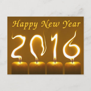 Postal Festiva Feliz Año Nuevo 2016