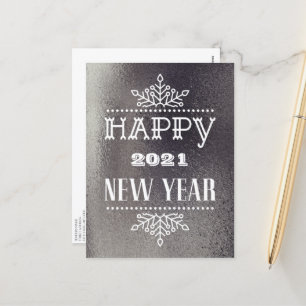 Postal Festiva FELIZ AÑO NUEVO 2021   Empresa moderna