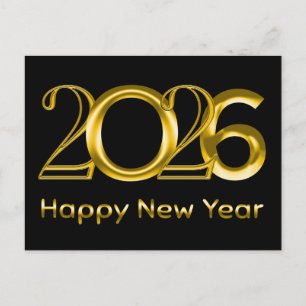 Postal Festiva Feliz Año Nuevo 2026