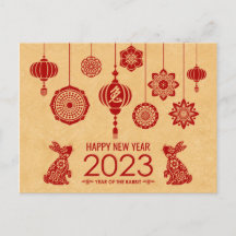 Feliz Año Nuevo Chino de Conejo 2023
