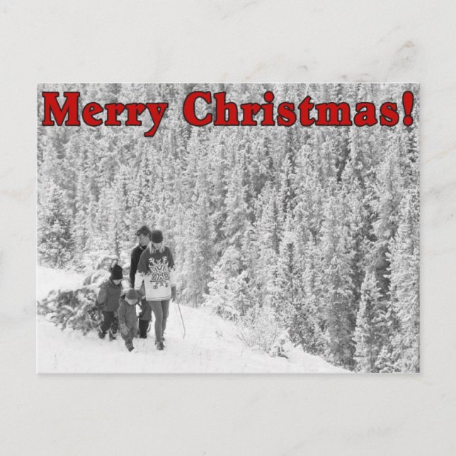 Postal Festiva Feliz Christmas08 (Anverso)
