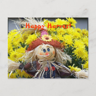 Postal Festiva Feliz cosecha