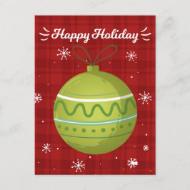 Postal Festiva Feliz cumpleaños a los Navidades de Año Nuevo