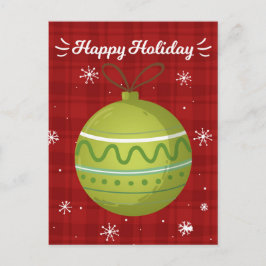 Postal Festiva Feliz cumpleaños a los Navidades de Año Nuevo