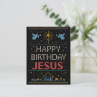 Feliz cumpleaños Jesús Navidades cristianos Sweate