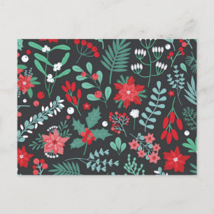 Postal Festiva Feliz cumpleaños y Navidades felices