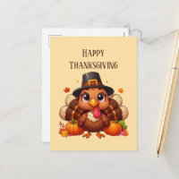 Feliz Día de Acción de Gracias calabazas de pavo 