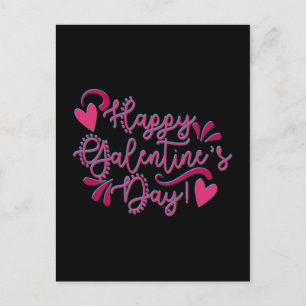 Postal Festiva Feliz Día de Galentine