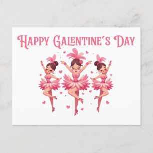 Postal Festiva Feliz Día de Galentine