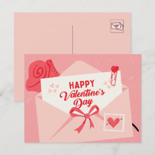 Postal Festiva Feliz Día de San Valentín