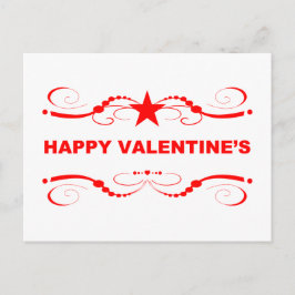 Postal Festiva feliz día de San Valentín