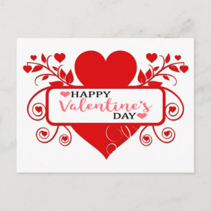 Postal Festiva Feliz Día de San Valentín