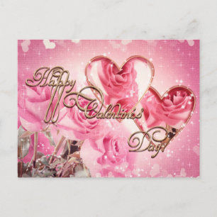 Postal Festiva Feliz Día de San Valentín