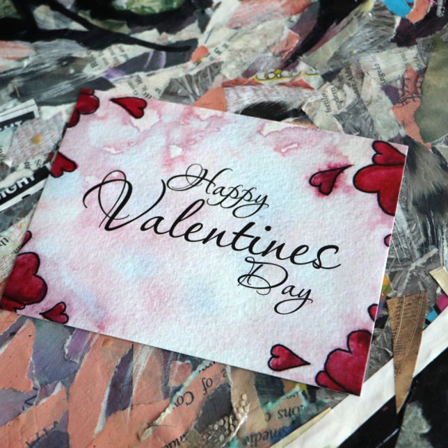 Postal Festiva Feliz Día de San Valentín (Subido por el creador)