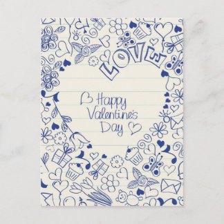 Postal Festiva ¡Feliz Día de San Valentín!