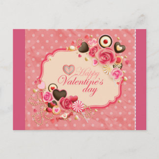 Postal Festiva ¡Feliz Día de San Valentín!