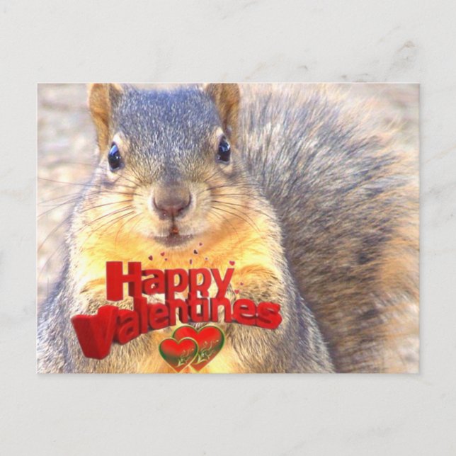 Postal Festiva Feliz Día de San Valentín_ (Anverso)