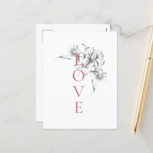 Postal Festiva Feliz Día de San Valentín 2023 - El amor es imágen
