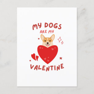 Postal Festiva Feliz Día de San Valentín 2024 - Graciosa imagen d