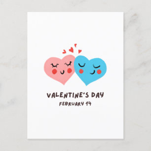 Postal Festiva Feliz Día de San Valentín - Imágenes de amor diver