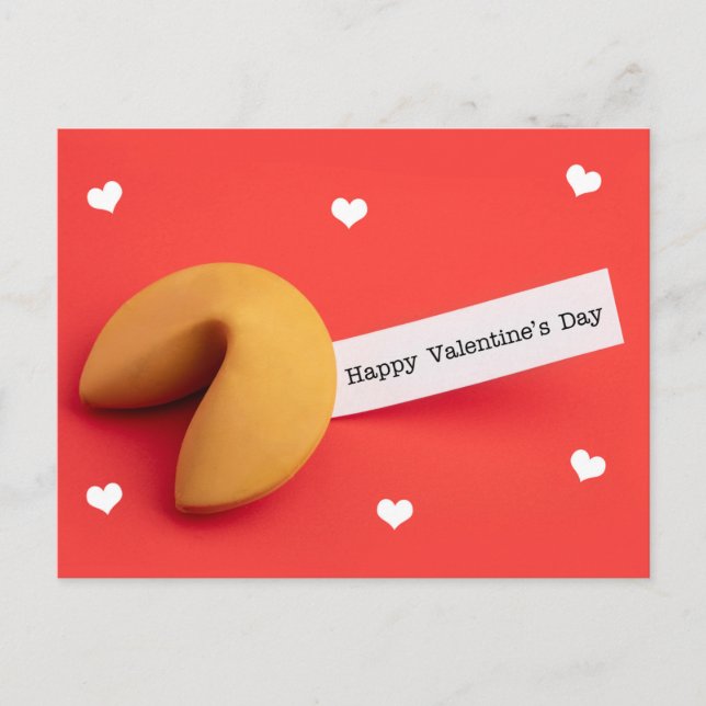 Postal Festiva Feliz Día de San Valentín para cualquiera de las g (Anverso)