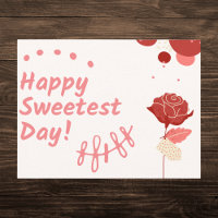 Feliz día Red Rose