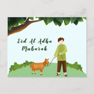 Postal Festiva Feliz Eid Al Adha Mubarak 1443 H