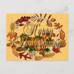 POSTAL FESTIVA FELIZ GRACIAS DE SHARON SHARPE