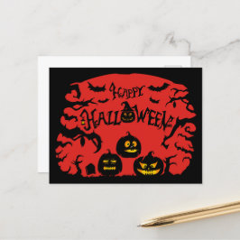 Postal Festiva Feliz Halloween