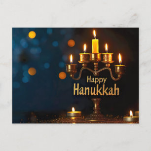 Postal Festiva Feliz Hanukkah