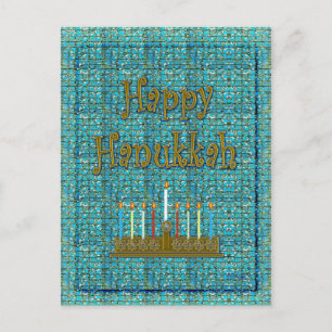 Postal Festiva Feliz Hanukkah