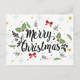 Postal Festiva ¡Feliz Navidad!