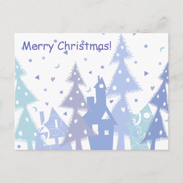 Postal Festiva ¡Feliz Navidad! (Anverso)