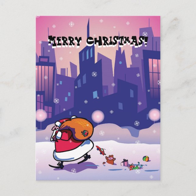Postal Festiva ¡Feliz Navidad! (Anverso)