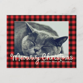 Postal Festiva Feliz Navidad, tipografía divertida| Foto