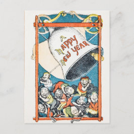 Postal Festiva Feliz nuevo