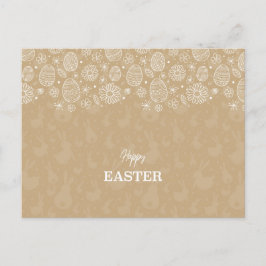 Postal Festiva Feliz Pascua