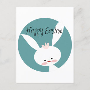 Postal Festiva Feliz Pascua