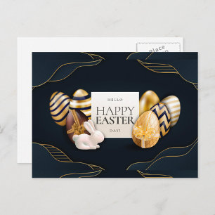 Postal Festiva Feliz Pascua