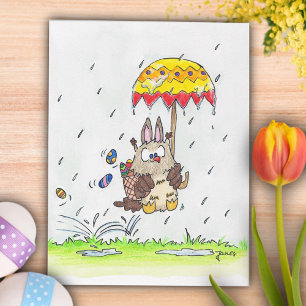 Postal Festiva Feliz Pascua