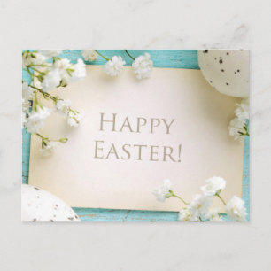Postal Festiva Feliz Pascua