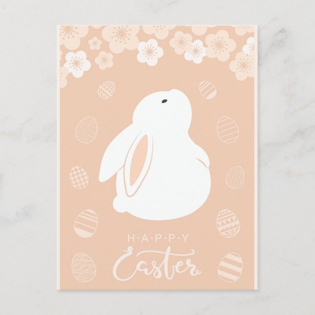 Postal Festiva Feliz Pascua (Anverso)