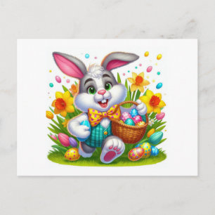 Postal Festiva Feliz Pascua