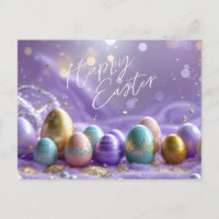Feliz Pascua, hermosos huevos pintados de Pascua