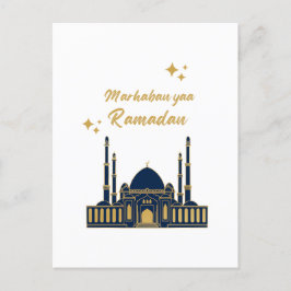Postal Festiva Feliz Ramadan Kareem -Citas de Eid Mubarak